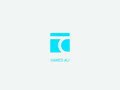 Hamed Ali logo design branding design flat icon logo seyedmohamadreza ghalenoei typography سیدمحمدرضا قلعه نوی