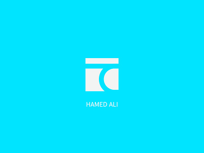 Hamed Ali logo design branding design flat icon illustration logo minimal seyedmohamadreza ghalenoei typography سیدمحمدرضا قلعه نوی