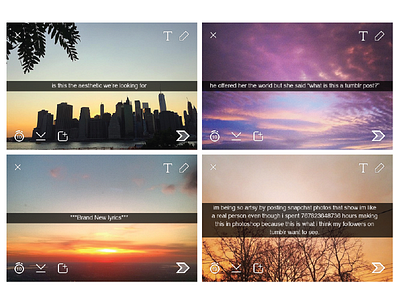 Tumblr Aesthetic_2 apple atire brooklyn funny iphone message mock nyc photography snapchat sunset tumblr
