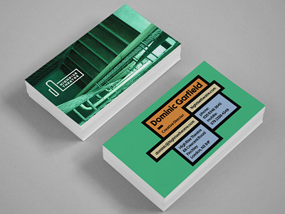 Highrise Theatre Business Card boxes branding business card colourful identity theatre