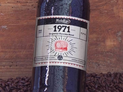 1971 Beerlabel