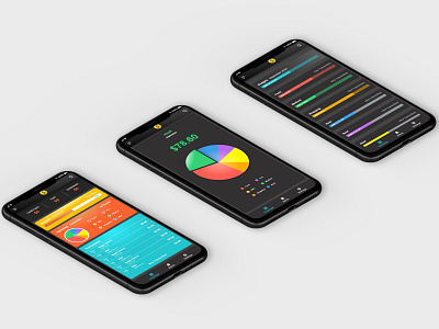 Personal Finance App app app concept app dashboard app design ui ui ux ui ux design ux