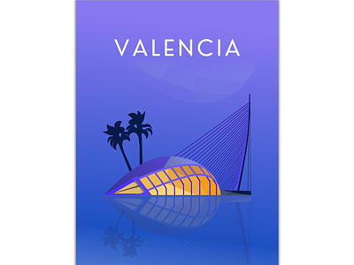 Valencia Card card illustration spain valencia