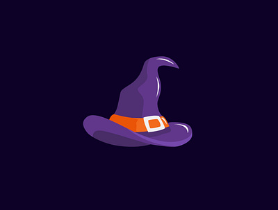 100 days of vector illustration Day 32 100 days of illustration 100daychallenge 100days adobe illustrator design detail illustration hat illustration vector vector illustration witch witch hat