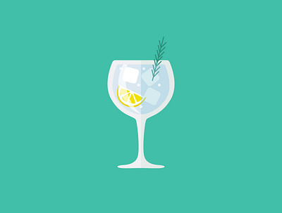 100 days of vector illustration day 41 100 days of illustration 100daychallenge 100days adobe illustrator cocktail collection cocktails design detail illustration gin tonic illustration vector vector illustration
