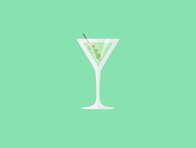 100 days of vector illustration day 49 100 days of illustration 100daychallenge 100days adobe illustrator cocktail cocktail collection design detail illustration flat design flat illustration illustration martini olives vector vector illustration