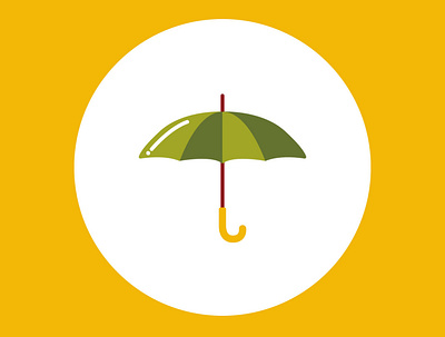 100 days of vector illustration day 63 100 days of illustration 100daychallenge 100days adobe illustrator autumn autumn collection design detail illustration flat art illustration rain umbrella vector vector illustration