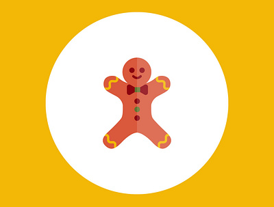 100 days of vector illustration day 86 100 days of illustration 100daychallenge 100days adobe illustrator christmas design detail illustration gingerbread gingerbread man illustration vector vector illustration