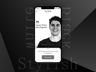 Brand App UI Concept