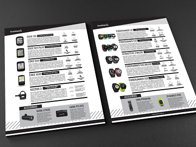 Garmin Brochure | Folleto Garmin brochure design design garmin print ad