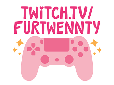 Twitch Stickers brand console cute hand drawn typography illustration logo playstation ps4 twitch twitch.tv typography vector
