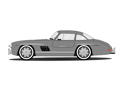 Mercedes-Benz 300 SL illustration