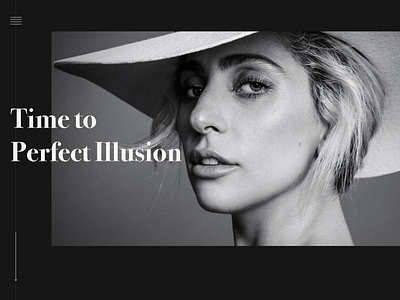 Lady Gaga’s hats shop branding design ui web website