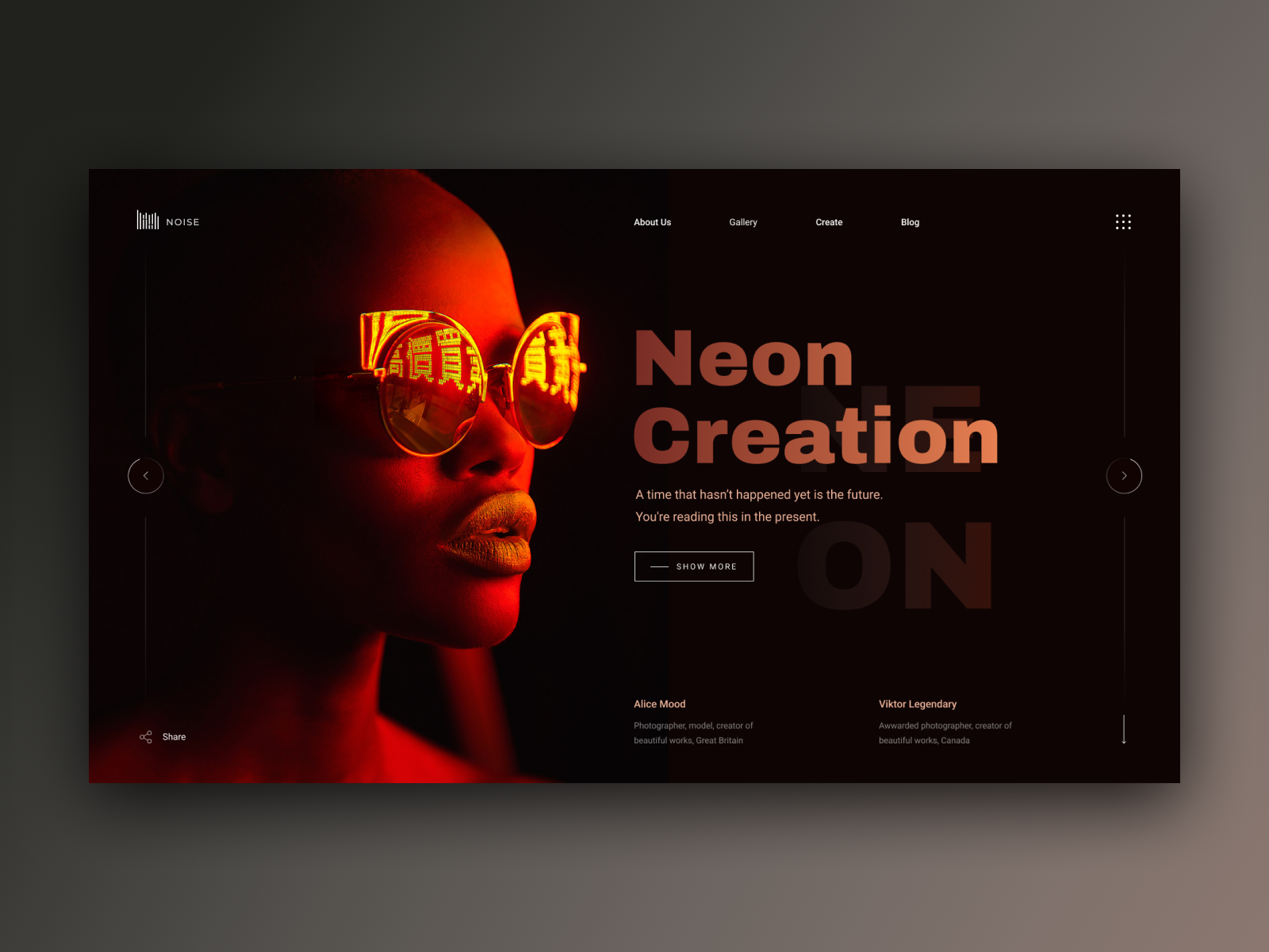 Futuristic Design Concept by Tanya Liekh on Dribbble