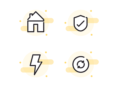 Home Finance Icons design finance finance app home icon icon design icons illustration ui vector website