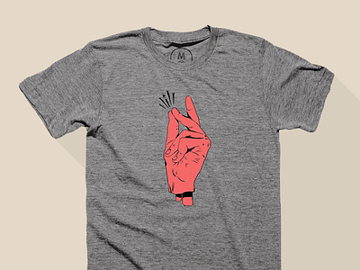 Spark of Madness charity coral cotton bureau illustration kevin layshock shirt