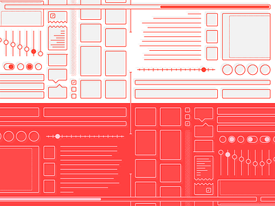 Interface abstract design gui interface kevin layshock material