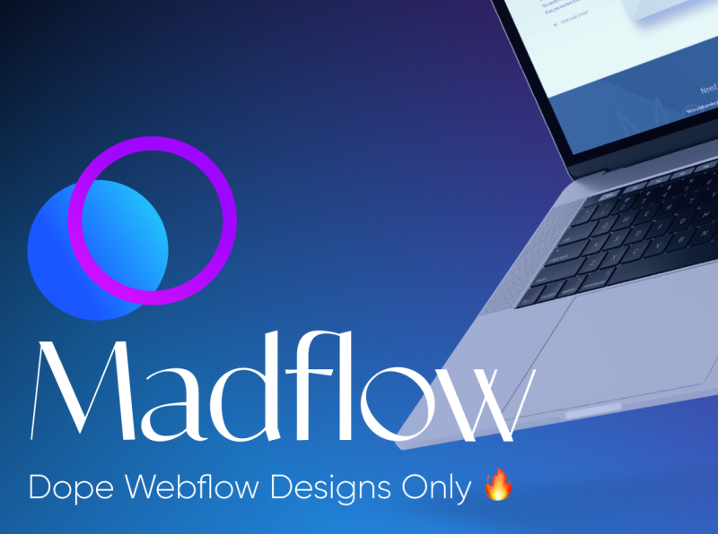 Madflow.co Webflow Redesign by Timothy Robertson on Dribbble