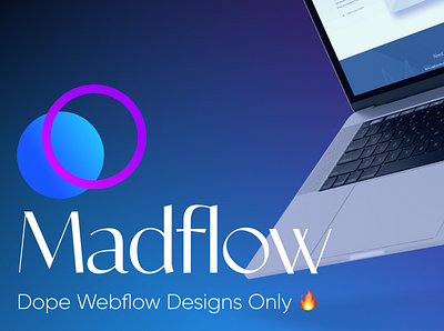 Madflow.co Webflow Redesign app branding design graphic design logo ui ux web design webflow
