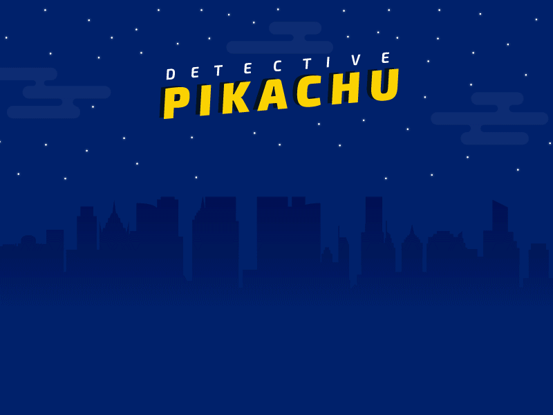 Pokemón - Detective Pikachu after effects animation2d character design detectivepikachu duik flat design illustration vector motiongraphics pokemon