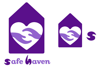 Safe Haven Logo ad design display graphic icon illustration illustrator image logo motion graphic wordmark