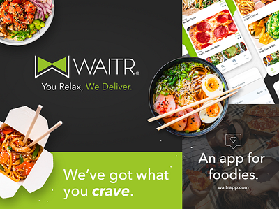 Waitr Creative Refresh branding graphic design