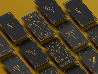 Genius - P branding picasso type design typography