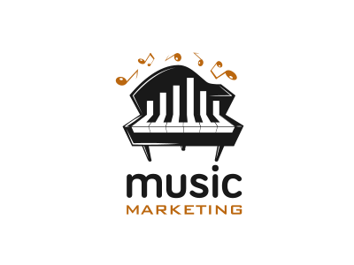 Music Marketing brand branding design identity logo music
