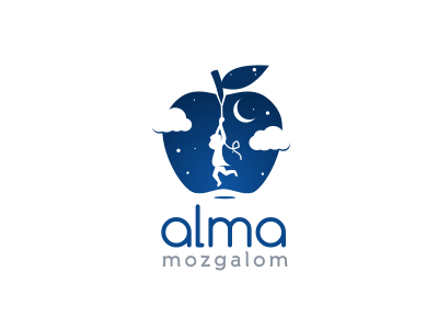 Alma Mozgalom brand branding design identity logo