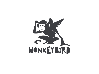 Monkeybird brand branding design identity logo music