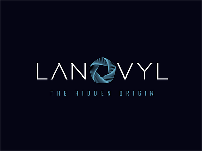 Lanovyl branding cosmetics health logo premium type