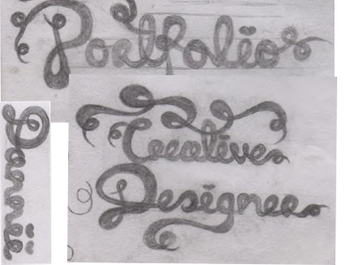 Danniiliciouz: Curly Sketches creative curly dannii danniiliciouz design designer drawing logo portfolio sketch typography