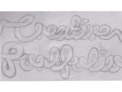 Danniiliciouz: Curly Creative Portfolio Sketch creative curly dannii danniiliciouz design designer drawing logo portfolio sketch typography