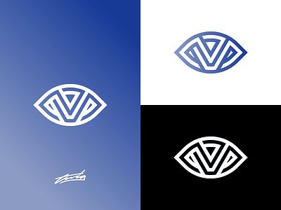 V + Eye Logo