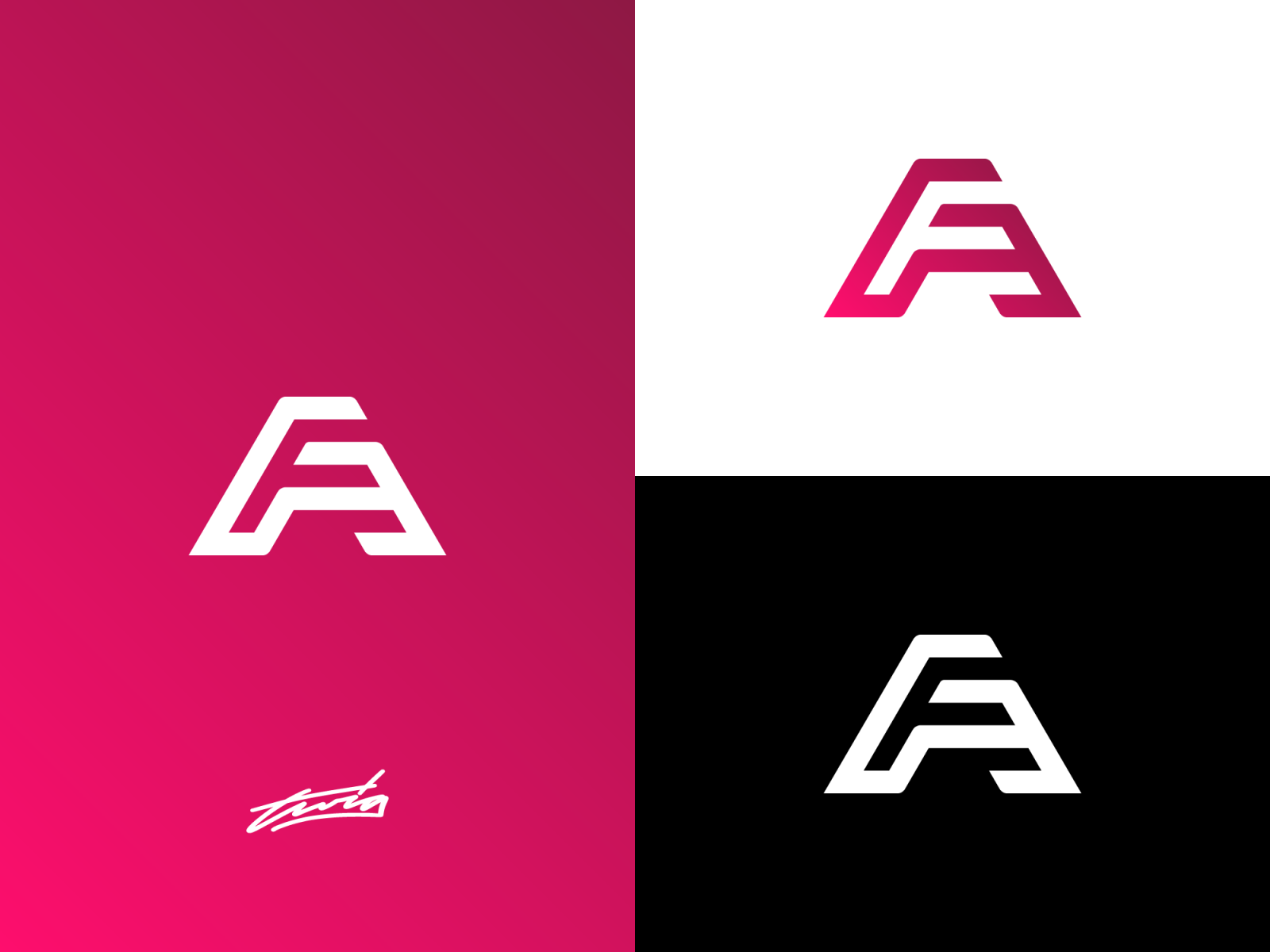 "AF" Monogram Logo by Twig on Dribbble