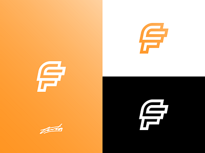 "CF" Monogram Logo for Sale