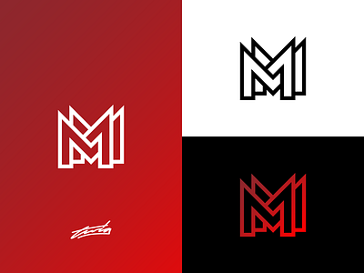 MM7 Logo Concept for Sale brand branding design icon illustration illustrator lettering logo monogram typography vector