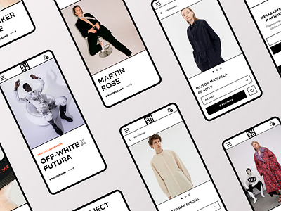 Concept Store Website clothes concept ecommerce fashion online shop store style