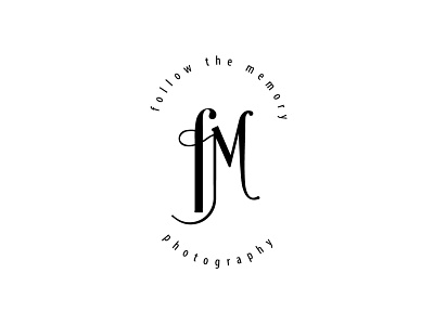 Monogram brand elegant font graphic design letters typography logotype monogram monogram logo photograpger photography