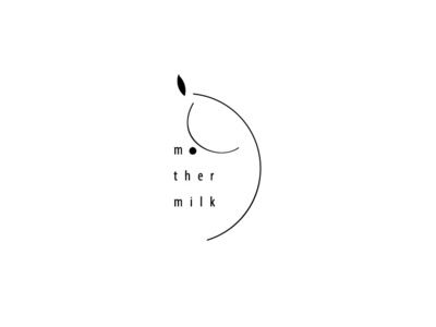 Logo for natural products design eco graphicdesign logo logo a day logotype milk minimalism mother natural