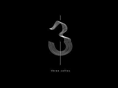 Number 3 abstract abstraction brand design digitalart elegant graphicdesign logo logotype minimalism modern music number3 symphony symphonyorchestra typography