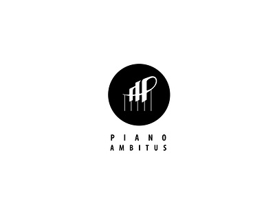 Piano AMbitus abstract ambitus brand classy elegant graphicdesign logo modern monograms music musiccontest piano
