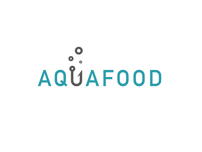 Aquafood logo design brand identity branding creative logo design elegant design graphic graphicdesign logo logodesign vector