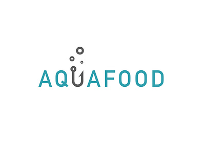 Aquafood logo design