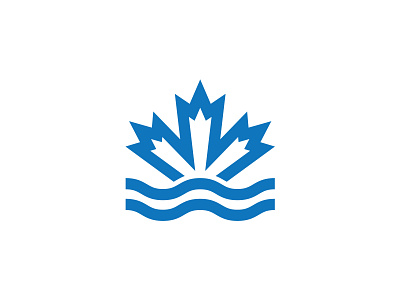 Canadian Water Savings Inc. abstract canada canada flag canadian canadian flag canadian logo flat logo logo design logo designer maple minimal tech tech logo technology technology logo vector water water saving