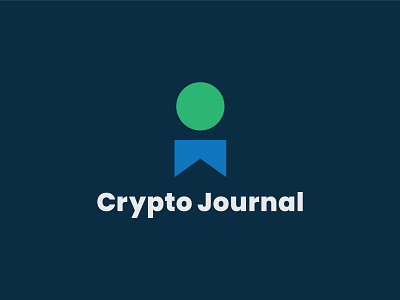 Crypto Journal abstract bitcoin blockchain brand identity crypto crypto art cryptocurrency digital art ethereum flat identity logo logo design logo designer logomark minimal nft nft art tech technology