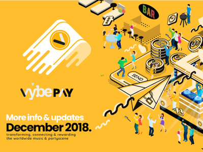 VYBEPay announcement block chain crypto crypto currency crypto wallet cryptocoin ico investors partyscene vybe