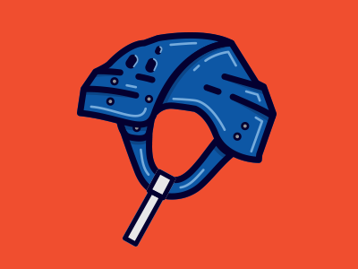 Keep It Safe 99 99 clean flat graphic designer gretzky helmet hockey illustration minimal oilers sports