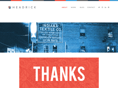 Headrick Blog Article Preview blog blog article clean design disqus layout minimal ui ux web web design website
