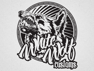 White Wolf Customs Logo